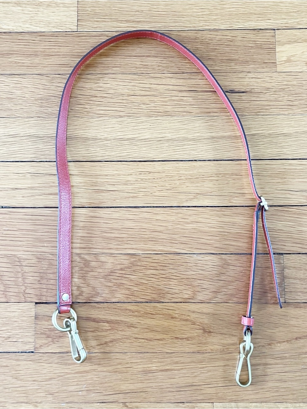 Coach Orange Gold Luxe Bag Purse Strap